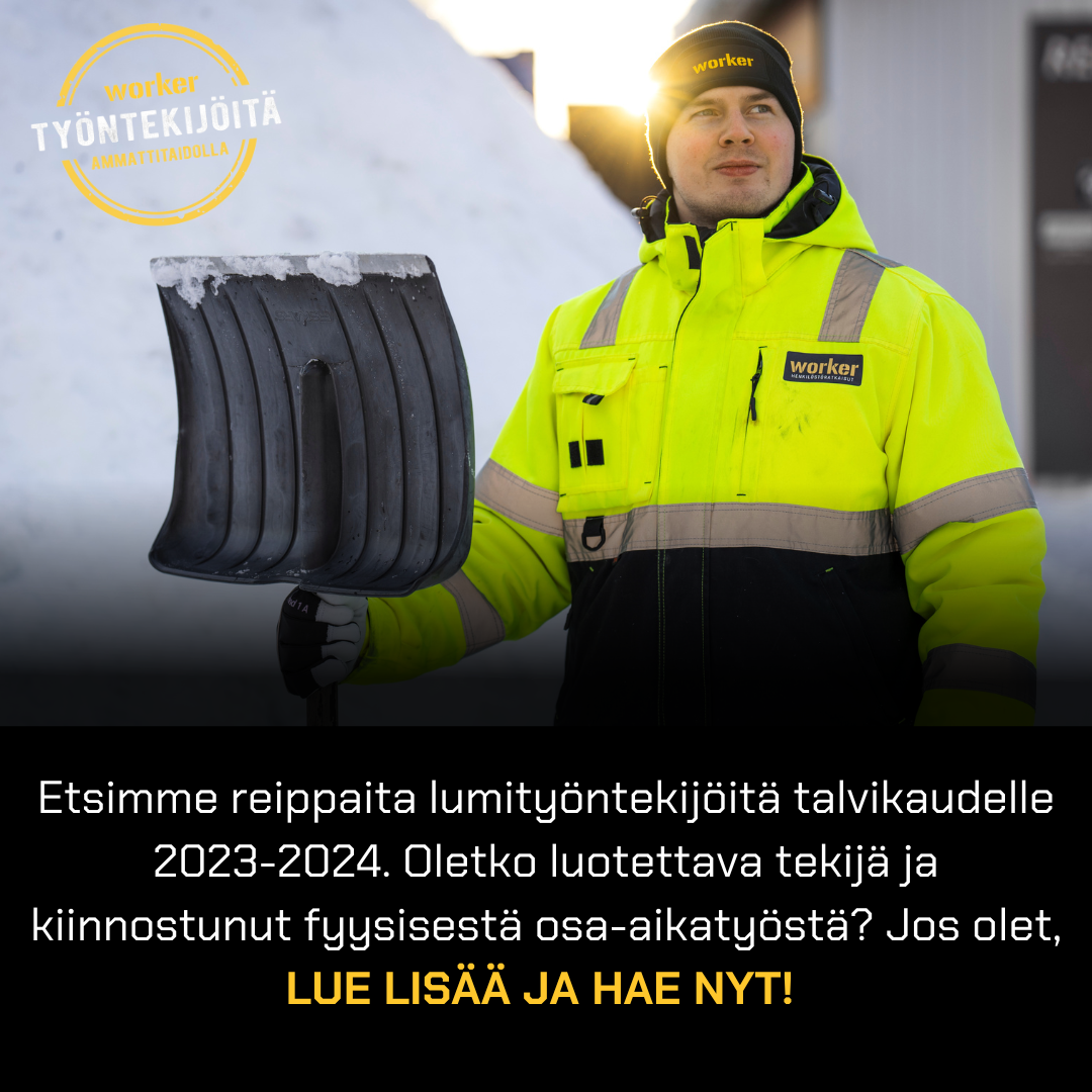 KÄSILUMITYÖNTEKIJÄ